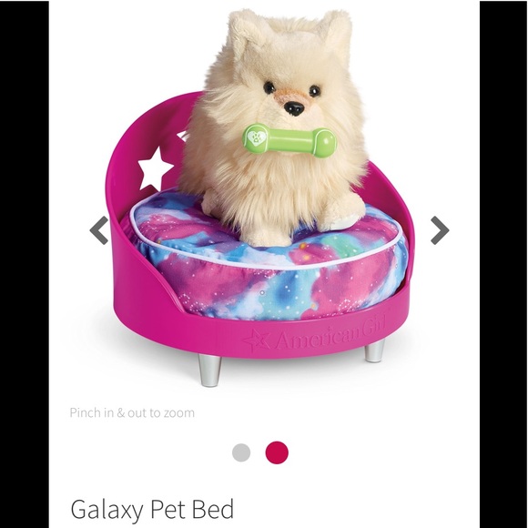 american girl galaxy pet bed